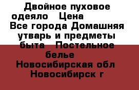 Двойное пуховое одеяло › Цена ­ 10 000 - Все города Домашняя утварь и предметы быта » Постельное белье   . Новосибирская обл.,Новосибирск г.